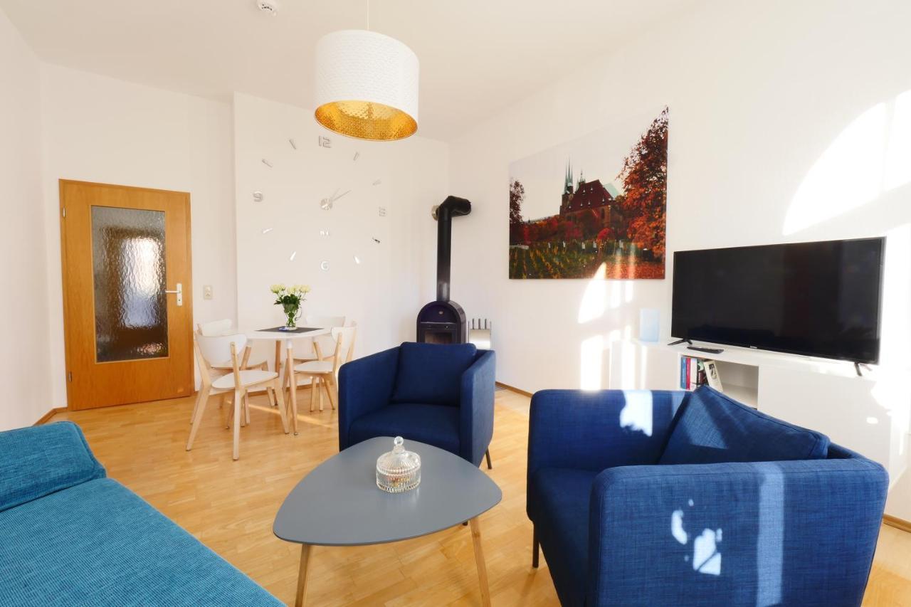 Wohnung Mit Blick Auf Die Zitadelle Petersberg - 3 Zimmer Erfurt Zewnętrze zdjęcie