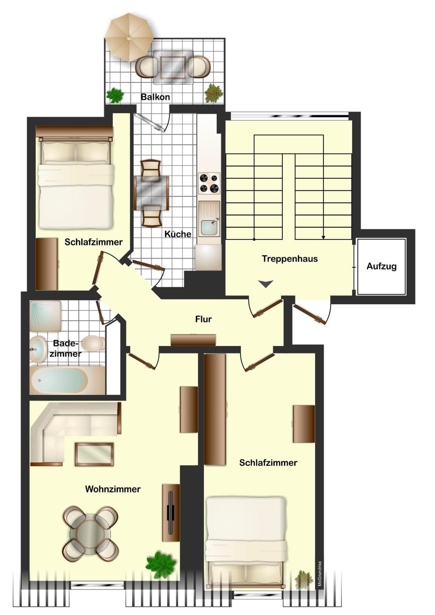 Wohnung Mit Blick Auf Die Zitadelle Petersberg - 3 Zimmer Erfurt Zewnętrze zdjęcie