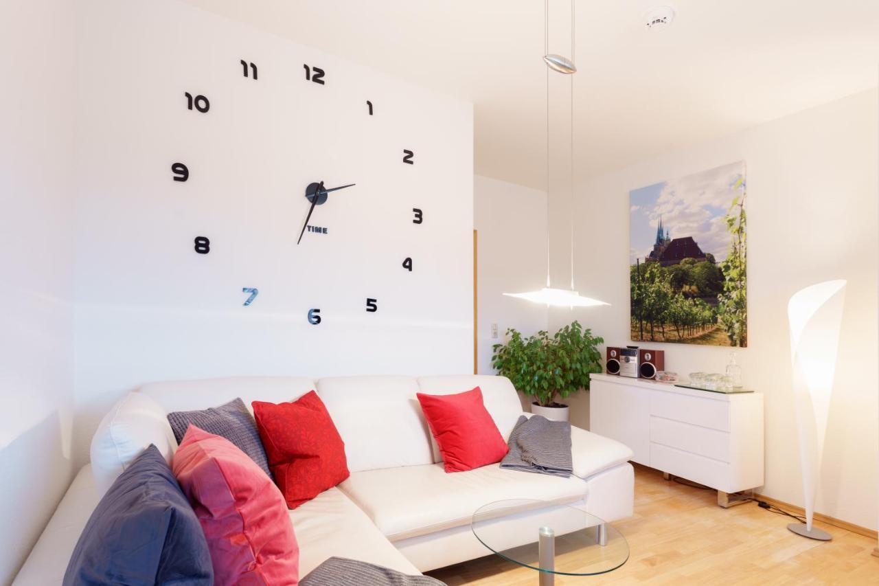 Wohnung Mit Blick Auf Die Zitadelle Petersberg - 3 Zimmer Erfurt Zewnętrze zdjęcie