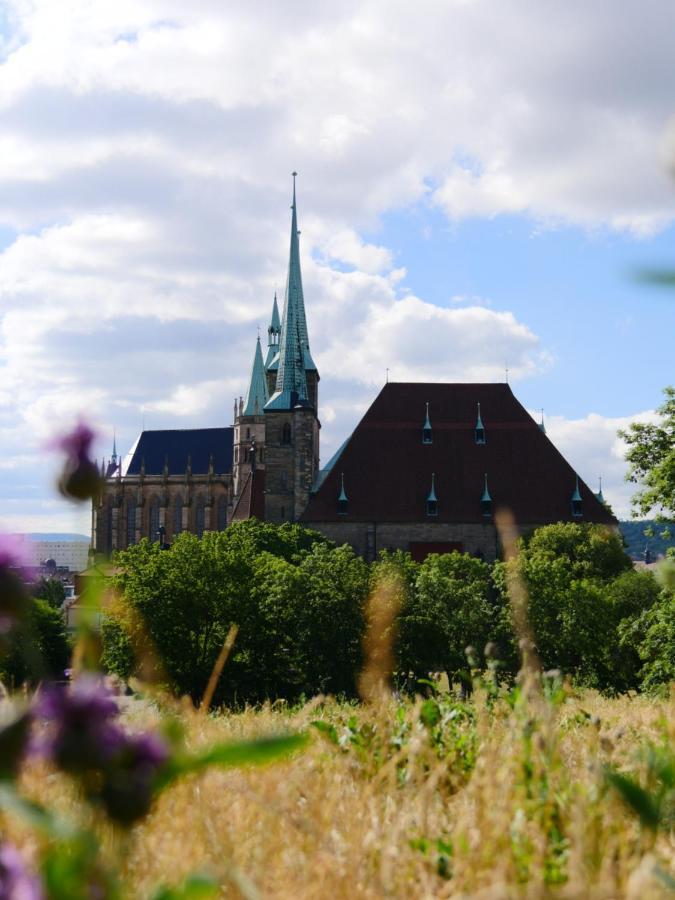 Wohnung Mit Blick Auf Die Zitadelle Petersberg - 3 Zimmer Erfurt Zewnętrze zdjęcie